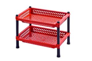 Estante de plástico multiusos, escurridor de acabado multifuncional de gran calidad, Popular en Malasia - Product Image 3