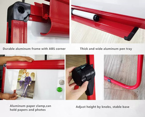 Từ Lật Biểu Đồ Khô Xóa Bảng Vẽ Với Cố Định Kẹp Đứng Lật Biểu Đồ Giá Vẽ - Product Image 2