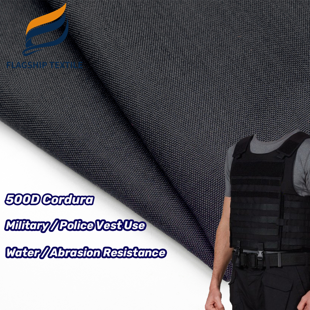 Mil тактическая 500D нейлоновая ткань Cordura для тела пуля жилет водонепроницаемый стойкий к истиранию нейлоновая ткань