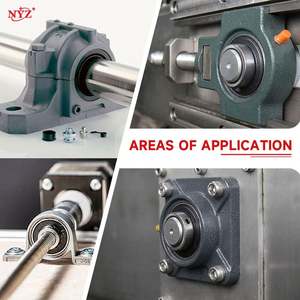 Roulement de bloc d'oreiller auto-alignant UCP208 P208 avec base en fonte solide Charge moyenne P6 Lubrification de précision et de graisse - Product Image 4