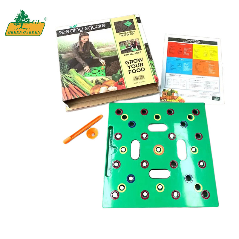 Трафарет для садоводства, трафарет для посева семян, инструмент для посадки семян и рассады с воронкой