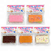 Jouet Squishy en TPR en forme de Biscuit de Noël, Jouet Promotionnel à Rebond Lent, Anti-Stress, Plusieurs Couleurs, Vente en Gros Personnalisée Direct Usine