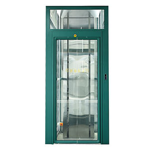 Малый домашний лифт для 4 человек, для установки внутри и снаружи помещений, безопасный, стабильный, компактный, вертикальный пассажирский лифт - Product Image 6