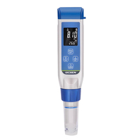 Série de stylos pH-mètres LICHEN PH-100PRO, résolution 0,01 pH, ±0,01 pH, ATC, batterie Li-ion rechargeable, pour les tests d'eau en laboratoire et sur le terrain