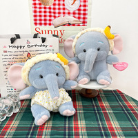 Nouvelle Peluche Éléphant Mignonne, Jouet en Peluche Éléphant, Poupée Apaisante pour Enfants, Cadeau d'Anniversaire pour Amis