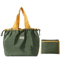 Tas Tote Serut Kapasitas Besar Ramah Lingkungan dengan Logo Kustom Colefa, Tas Belanja Lipat Tahan Air, Tas Selempang