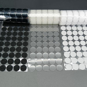 Vente en gros Livre silencieux Boucle en caoutchouc Crochet adhésif rond simple face pour boucle pour <span class=keywords><strong>bande</strong></span> <span class=keywords><strong>Velcro</strong></span> Autocollants pour tapis pour - Product Image 3