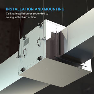 Miwind HVAC ผู้ผลิตการไหลของอากาศสูงแรงเหวี่ยงตู้ไอเสียพัดลมสำหรับระบบ Air Cooling - Product Image 5