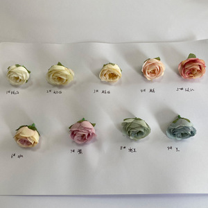 Roses artificielles en plastique de style vintage Plain Realm pour décorations de mariage, boîtes cadeaux, fournitures de bricolage - Product Image 1