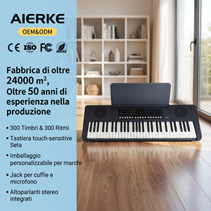 <span class=keywords><strong>Clavier</strong></span> compact AIERKE K191 avec prise en charge audio et <span class=keywords><strong>MIDI</strong></span> améliorée - Product Image 1