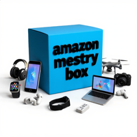 Boîte mystère d'Amazon : montres intelligentes iPhone, écouteurs, moniteurs portables, pointeurs laser, écrans de projection, scanners