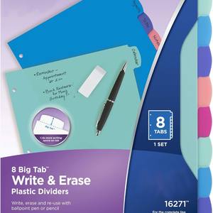 Hojas divisorias de hojas sueltas A4, fabricante al por mayor, carpeta de archivos de 3 agujeros de color estándar de EE. UU., juego de páginas de marcadores - Product Image 6