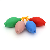 Sèche-cils avec boules d'air Extension de cils en plastique Boule sèche en caoutchouc Greffage manuel Colle sèche Cils Ballons soufflants à sec