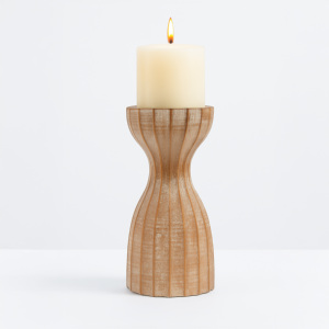 Grand Porte-Bougie en Bois pour Cérémonie de Mariage, Décoration d'Événements, Hôtels, Restaurants et Intérieurs de Maisons de Luxe - Product Image 6