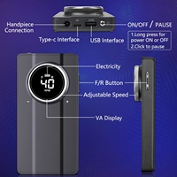 Perceuse électrique professionnelle rechargeable et portative de bureau de 40000 tr/min