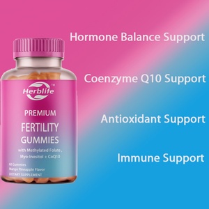 Gomitas de Fertilidad OEM/ODM para Mujeres, Sabor Piña y Mango, Mioinositol, CoQ10, Folato, Zinc, Vitamina D, Suplemento de Vitamina B6 y B12 - Product Image 3