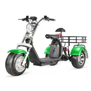 2023 triciclo da carga 1500w/2000w, motor 60v com velocidade maxima de 50 km/h, triciclo