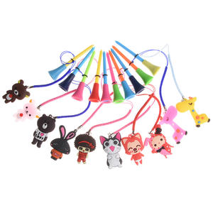 Camiseta de Golf de Venta caliente coreana con logotipo personalizado, accesorios de madera de plástico de bambú antipérdida, cuerda de adornos de dibujos animados - Product Image 4