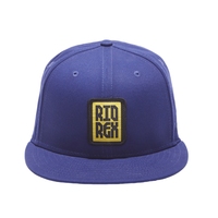 Casquettes de baseball bleues pour hommes de marque privée personnalisées d'usine