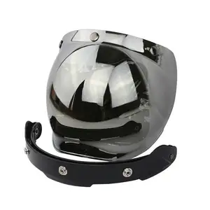 哈雷摩托摩托车头盔太阳气泡遮阳板保护罩冷贴花涂层透镜防雾遮阳板