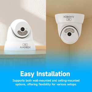 Giá sỉ <span class=keywords><strong>Camera</strong></span> an ninh thông minh <span class=keywords><strong>H</strong></span>.<span class=keywords><strong>265</strong></span> CCTV <span class=keywords><strong>3MP</strong></span> Full Color <span class=keywords><strong>IP</strong></span> Dome, tầm nhìn ban đêm, phát hiện chuyển động, âm thanh hai chiều, lưu trữ đám mây - Product Image 2