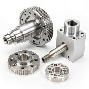 Componentes de Bicicleta de Acero Inoxidable Mecanizados por CNC, Fresado y Torneado, Fabricación Mecánica Industrial Personalizada - Product Image 3