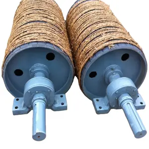 320mm diameter conveyor belt tensioner pulley for material handlings