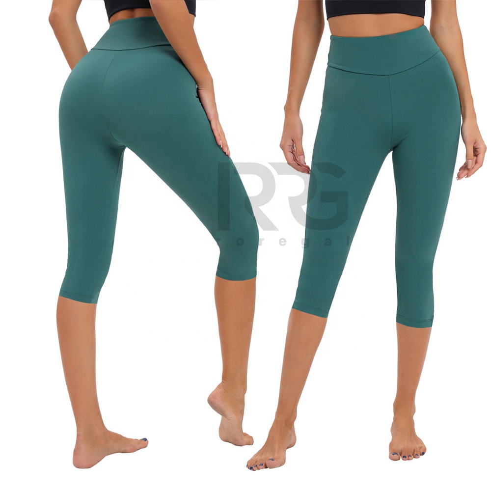 China Tight Yoga Pants Traceless Naked Feeling Running Pants