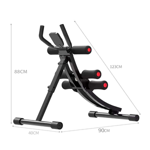 Équipement de Fitness, belle machine de <span class=keywords><strong>taille</strong></span>, appareil d'entraînement musculaire, montagnes russes pliantes, machine abdominale verticale - Product Image 3