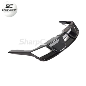 Diffuseur de pare-chocs arrière en fibre de carbone pour <span class=keywords><strong>Ford</strong></span> <span class=keywords><strong>Mustang</strong></span> GT <span class=keywords><strong>V8</strong></span> Coupé 2018 2019 - Product Image 4