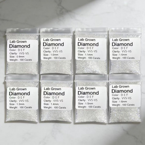 Diamant synthétique cultivé en laboratoire <span class=keywords><strong>Huacan</strong></span> DEF de 0,8 mm à 6,5 mm, VVS-VS, diamant rond brillant HPHT CVD pour la fabrication de bijoux - Product Image 4