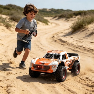 Voiture de course télécommandée WGNRC Q130-<span class=keywords><strong>B</strong></span> à l'échelle 1/14, jouet de course RC haute vitesse 70 km/h, version améliorée, 2,4 GHz, camion de course tout-terrain sportif sans balais - Product Image 2