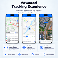 Traceur GPS sans fil Qpro pour la gestion de flotte de véhicules, aimant puissant, suivi en temps réel, Google Maps, batterie rechargeable Type-C