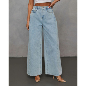 Conjunto <span class=keywords><strong>de</strong></span> <span class=keywords><strong>chaqueta</strong></span> y pantalones vaqueros <span class=keywords><strong>de</strong></span> primavera 2025 para mujer, <span class=keywords><strong>mono</strong></span> <span class=keywords><strong>de</strong></span> pierna ancha elegante informal <span class=keywords><strong>de</strong></span> gran tamaño, alternativa <span class=keywords><strong>con</strong></span> bolsillos, - Product Image 6