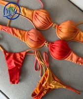 Modèles personnalisés OEM MLY, maillots de bain brésiliens pour adolescentes, micro mini bikini pas cher, extrêmement sexy