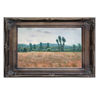 Reproductions de peintures à l'huile célèbres de qualité musée Impression au lever du soleil peinte à la main par Monet Art Déco Design Toile à suspendre