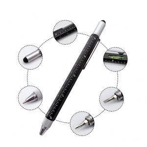 YS60 Customizable Logo Metal Ballpoint Pen with Cm/inch Scale and <b>Water</b> <b>Level</b> Function Promotion Gift Custom Engineering Pen - Product Image 3
