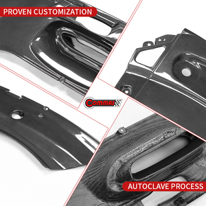 Latest New Design OEM Style Dry Carbon Fiber <b>Car</b> Auto Parts <b>Car</b> Luggage Compartment <b>Interior</b> For Ferrari F8 - Product Image 2