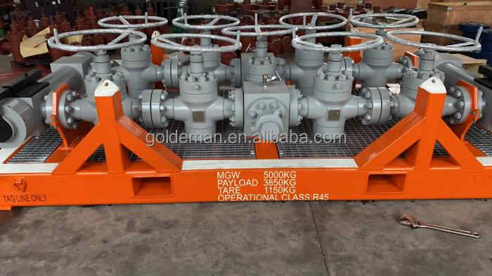Drilling Equipment API 16C Well Control Choke Manifold Oilfield ...