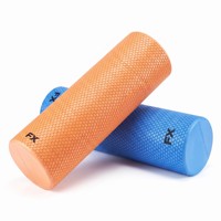 Rouleau de massage musculaire en mousse élastomère thermoplastique solide, léger et portable, personnalisé, de haute qualité, pour yoga, marque FX