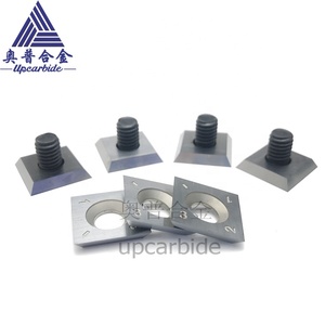 Chất lượng tốt 15*15*2.5mm chủ đề đầu chế biến gỗ chèn precessing gỗ rắn filberboard tungsten <span class=keywords><strong>carbide</strong></span> lưỡi yg6x lớp cao - Product Image 4