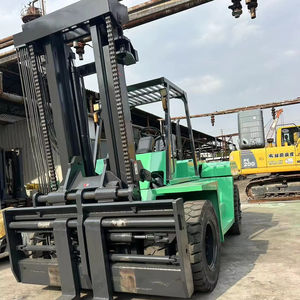 Chariots élévateurs diesel d'occasion haute performance Mitsubishi FD 150 15 tonnes, transpalettes automatiques, originaux, prêts pour l'entrepôt, avec pneus pleins - Product Image 1