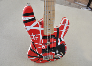 Guitare basse électrique Flyoung Wholesale, 4 cordes, rouge, style <span class=keywords><strong>Relic</strong></span> - Product Image 2