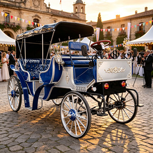 Carruaje Turístico Europeo Premium con Estructura Reforzada para Parques de Atracciones y Proyectos Turísticos a Gran Escala, Venta al Por Mayor - Product Image 1
