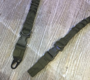 Eslinga táctica de dos puntos con ajustador de longitud Eslinga tradicional con gancho de metal Eslinga acolchada para acampar Deportes al aire libre - Product Image 2