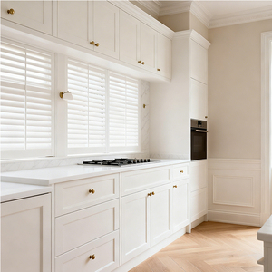 Mobili da <span class=keywords><strong>Cucina</strong></span> Personalizzati in Legno di Rovere Bianco, Ante per <span class=keywords><strong>Cucina</strong></span> in Stile Francese, Prezzo di Fabbrica, Set di Mobili da <span class=keywords><strong>Cucina</strong></span> Moderni - Product Image 5
