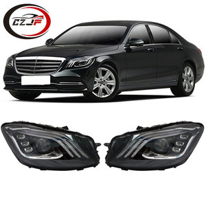 Czjf 12V 55W นำ O-SRAM แสงสีขาวนำ AFS-LED Multibeam ไฟหน้าชิ้นเดียวสำหรับ <span class=keywords><strong>S</strong></span> Class W222 2014-2017 2228207961 2228208061 - Product Image 1