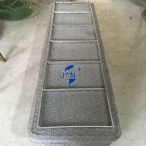 Hình chữ nhật 316 SS demister Pad dệt kỹ thuật mật độ 173 kg/m3 cắt và hàn dịch vụ chế biến - Product Image 3
