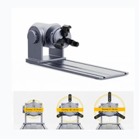 Extension rotative LaserPecker, accessoire rotatif de 1 mm à 145 mm de diamètre pour la gravure de tasses, de bagues et de bijoux, en alliage d'aluminium LaserPecker