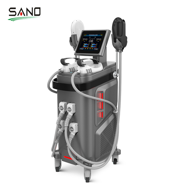 4 Handles EMS Slim Muscle Stimulator Body Sculpting Machine for Weight Loss and Skin Rejuvenation UK/EU/IT Plug